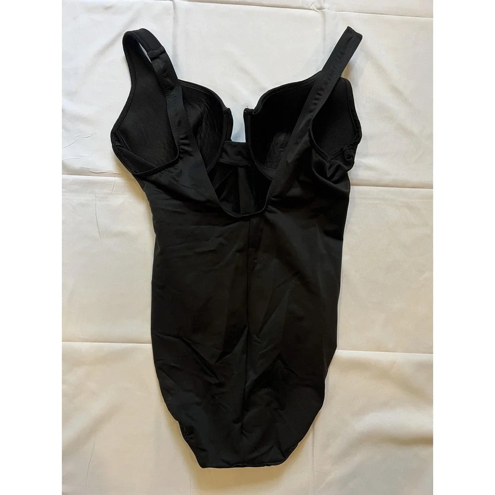 Miraclesuit Swimsuit Womens see Photos for Dims. 1 Pc Underwire Ruched Shaping